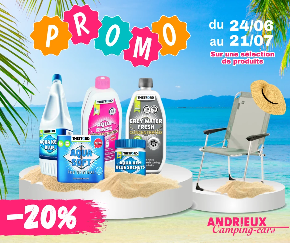 PROMO ÉTÉ CHEZ ANDRIEUX CAMPING-CARS !